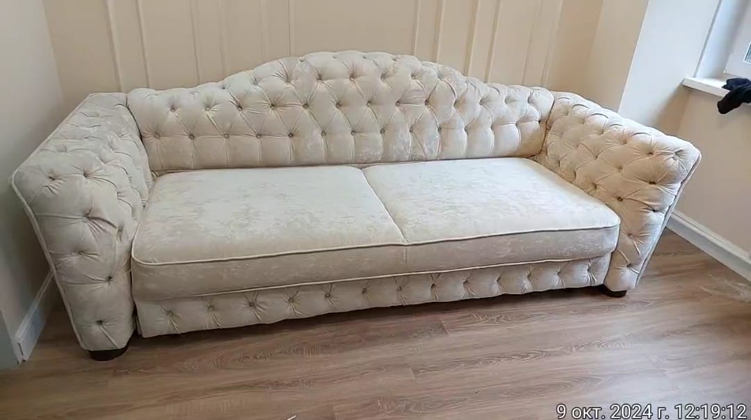 Обивка дивана. Белоусово